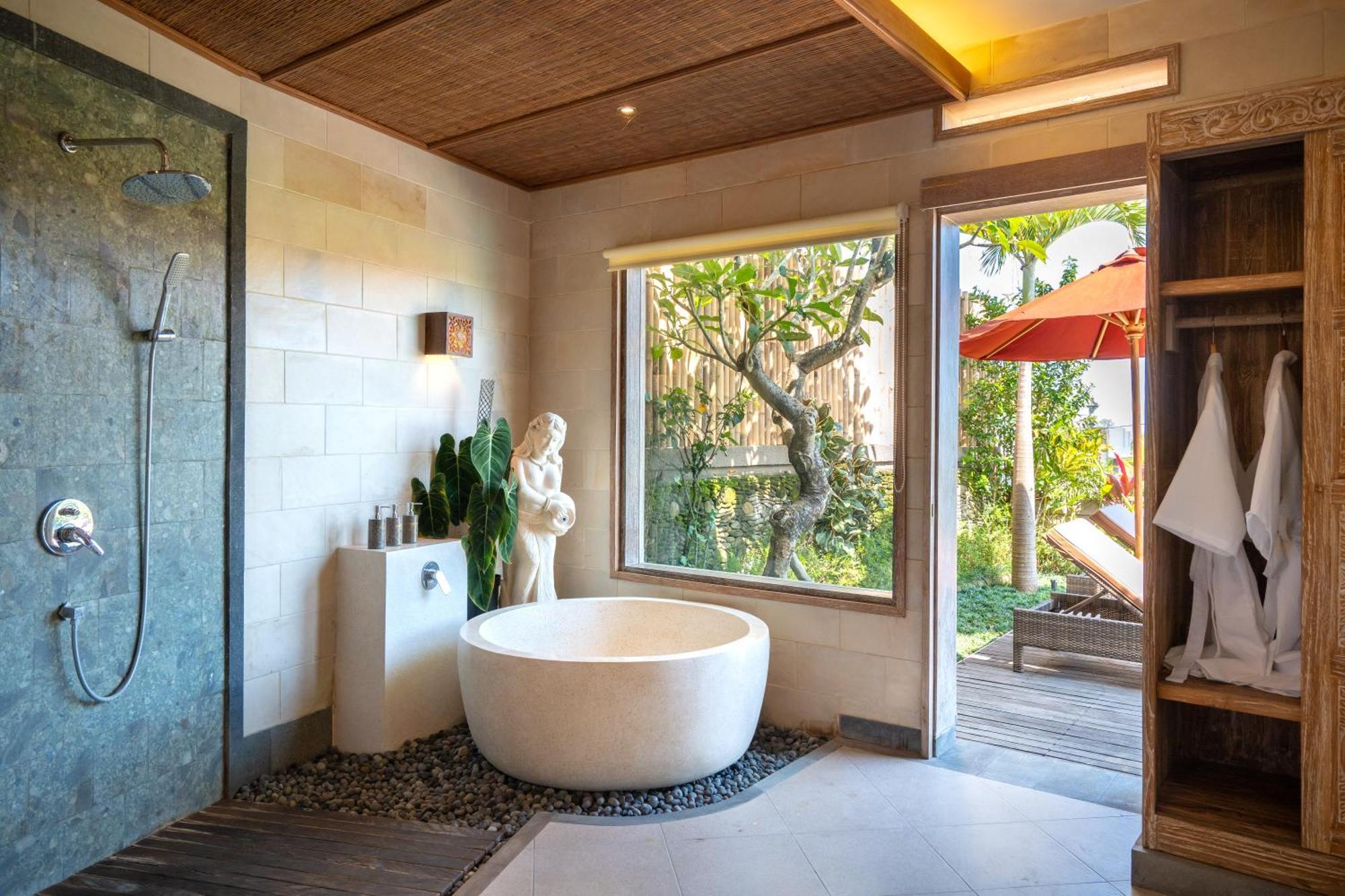 Happy Honeymoon Private Villa ウブド エクステリア 写真