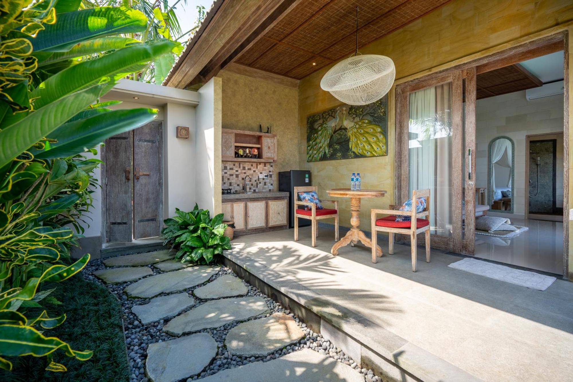 Happy Honeymoon Private Villa ウブド エクステリア 写真